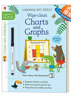 英文原版 Key Skills Practice Book Dividing 6-7 除法 英文版 Holly Bathie 进口英语原版书籍