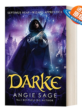 英文原版 Darke Septimus Heap Book 6 萨提姆斯 希普七部曲6 英版 安姬 赛曲 英文版 进口英语原版书籍