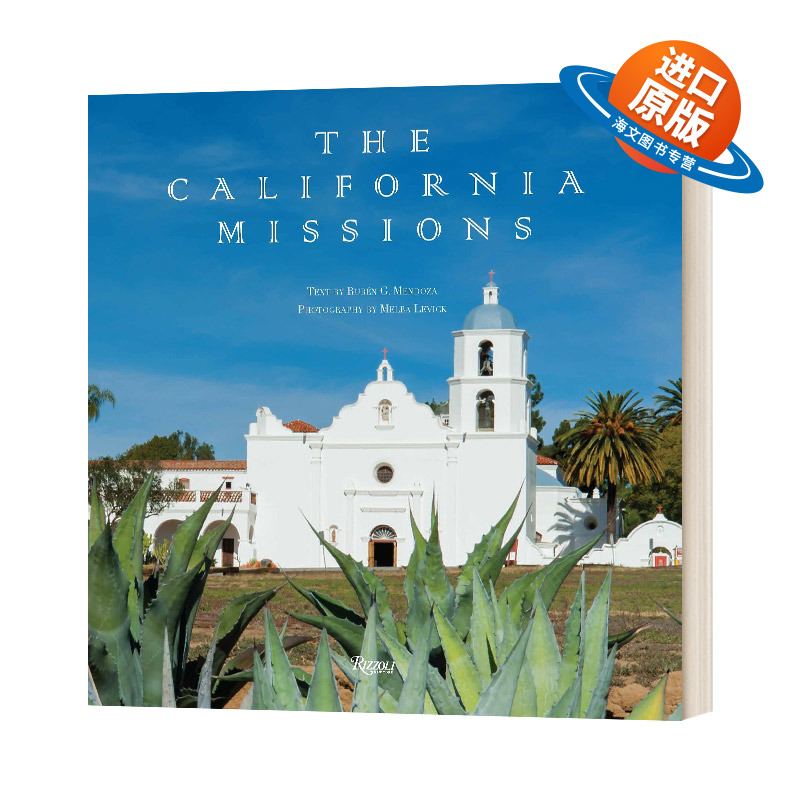 英文原版 精装 The California Missions 加州任务 老建筑 历史古典建筑设计艺术 精装 英文版 进口英语原版书籍
