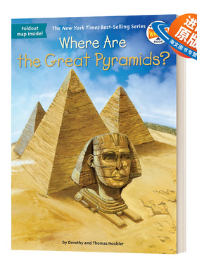 英文原版 Where Is Are the Great Pyramids 大金字塔在哪里 古埃及文明 英文版 进口英语原版书籍