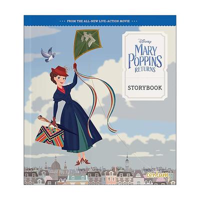 英文原版 Mary Poppins Returns Deluxe Picture Book 玛丽·波平斯精装绘本 随风而来的玛丽阿姨 英文版 进口英语原版书籍