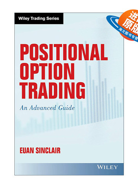 英文原版 Positional Option Trading 稳健期权交易高级指南 精装 布里斯托大学博士Euan Sinclair 英文版 进口英语原版书籍