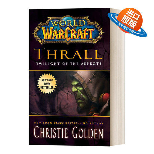 英文原版 World of Warcraft Thrall Twilight of the Aspects 魔兽世界官方小说 萨尔 英文版 进口英语原版书籍