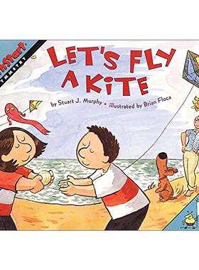 英文原版 Mathstart Level 2 Let's Fly a Kite 数学启蒙绘本2级 英文版 进口英语原版书籍