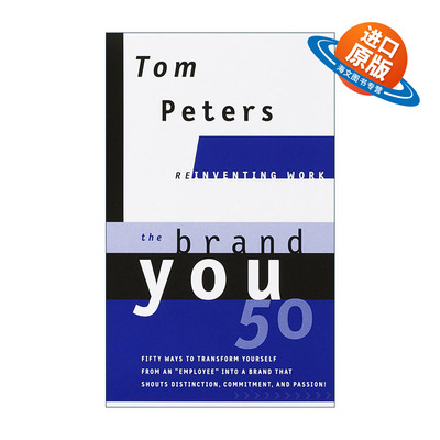 英文原版 The Brand You50 Reinventing Work 将自身打造成品牌 职场自我提升指南 Tom Peters 精装 英文版 进口英语原版书籍