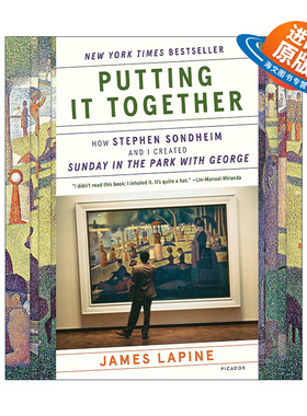 英文原版 Putting It Together 创作 百老汇经典音乐剧星期天和乔治同游公园的创作历程 英文版 进口英语原版书籍