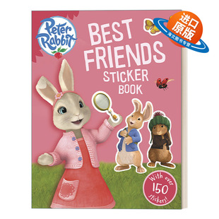 英文原版绘本 Peter Rabbit Animation Best Friends Sticker Book 彼得兔动画电影 最好的朋友 儿童贴纸书 进口英语书籍