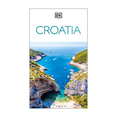 英文原版 DK Croatia 克罗地亚 旅游指南 英文版 进口英语原版书籍