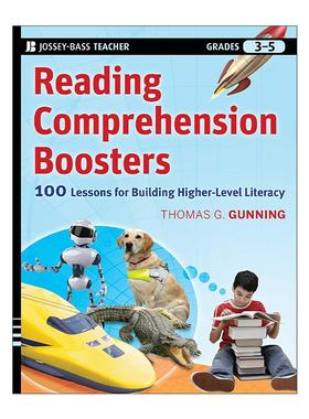 英文原版 Reading Comprehension Boosters 培养高水平读写能力的100课 英文版 进口英语原版书籍