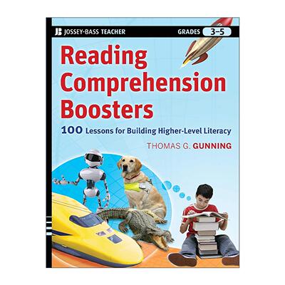 英文原版 Reading Comprehension Boosters 培养高水平读写能力的100课 英文版 进口英语原版书籍