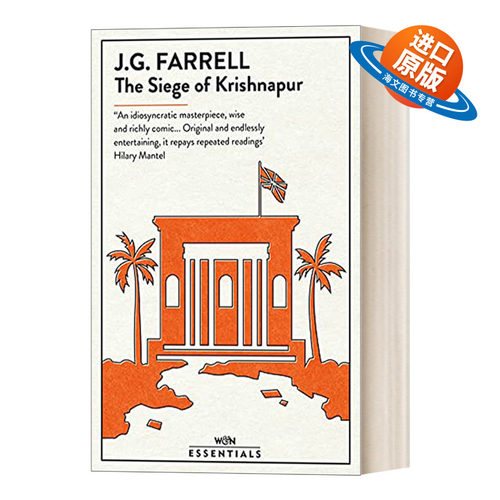 英文原版小说 The Siege Of Krishnapur 法雷尔 克里希纳普围城记 帝国三部曲2 布克文学奖 英文版 进口英语原版书籍