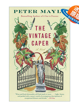 英文原版 The Vintage Caper Sam Levitt Capers 01 偷饮瓶中的星空 萨姆·列维特探案记系列1 永远的普罗旺斯作者Peter Mayle