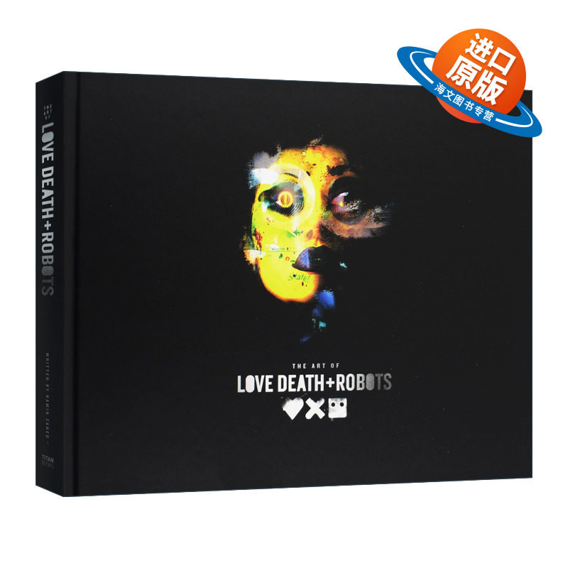 英文原版 The Art of Love Death + Robots 爱 死亡和机器人 网飞剧集艺术画册 精装 英文版 进口英语原版书籍