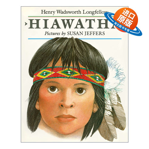 英文原版 Hiawatha Picture Puffins 海华沙 儿童诗歌绘本 Henry Longfellow 英文版 进口英语原版书籍