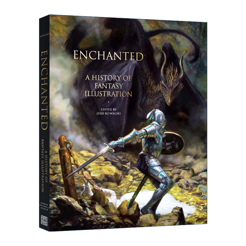 英文原版 Enchanted A History of Fantasy Illustration魔法幻想插图的历史精装英文版进口英语原版书籍