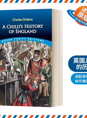 英文原版 A Child's History of England 英国儿童的历史 英文版 进口英语原版书籍