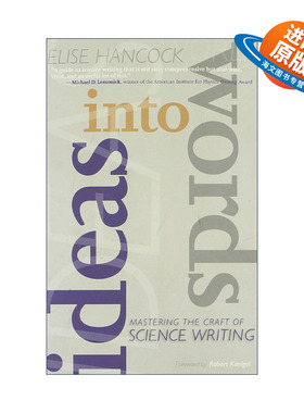 英文原版 Ideas into Words 思想转化为文字 掌握科学写作的技巧 语言学 Elise Hancock 英文版 进口英语原版书籍