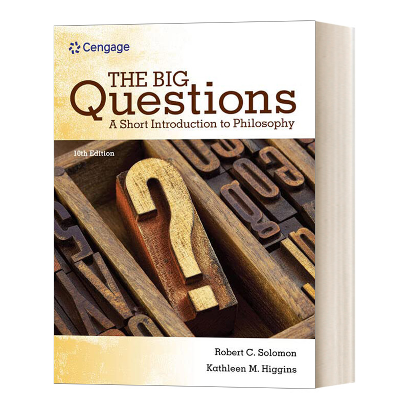 英文原版 The Big Questions A Short Introduction to Philosophy 大问题 简明哲学导论 第10版 英文版 进口英语原版书籍