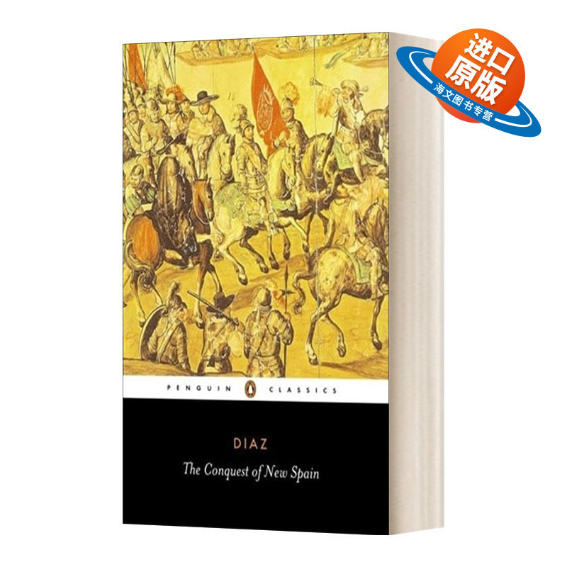 英文原版 The Conquest of New Spain 新西班牙征服史 卡斯蒂略 企鹅黑经典 Penguin Classics 英文版 进口英语原版书籍