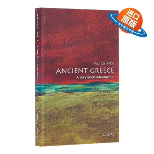 Ancient Oxford Introduction 牛津通识读本 英文原版 Paul Greece OUP 古希腊 Very Cartledge Short