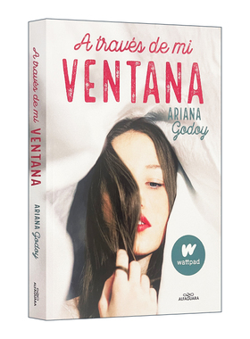 原版 A través de mi ventana Through My Window 隔窗恋爱 西班牙语版 同名电影原著 Ariana Godoy 进口原版书籍