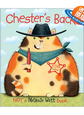 英文原版 Chester's Back 肥猫切斯特回来了特 儿童幽默绘本 英文版 进口英语原版书籍