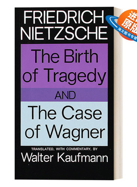 英文原版 The Birth of Tragedy and The Case of Wagner 悲剧的诞生与瓦格纳事件 Friedrich Nietzsche 英文版 进口英语原版书籍