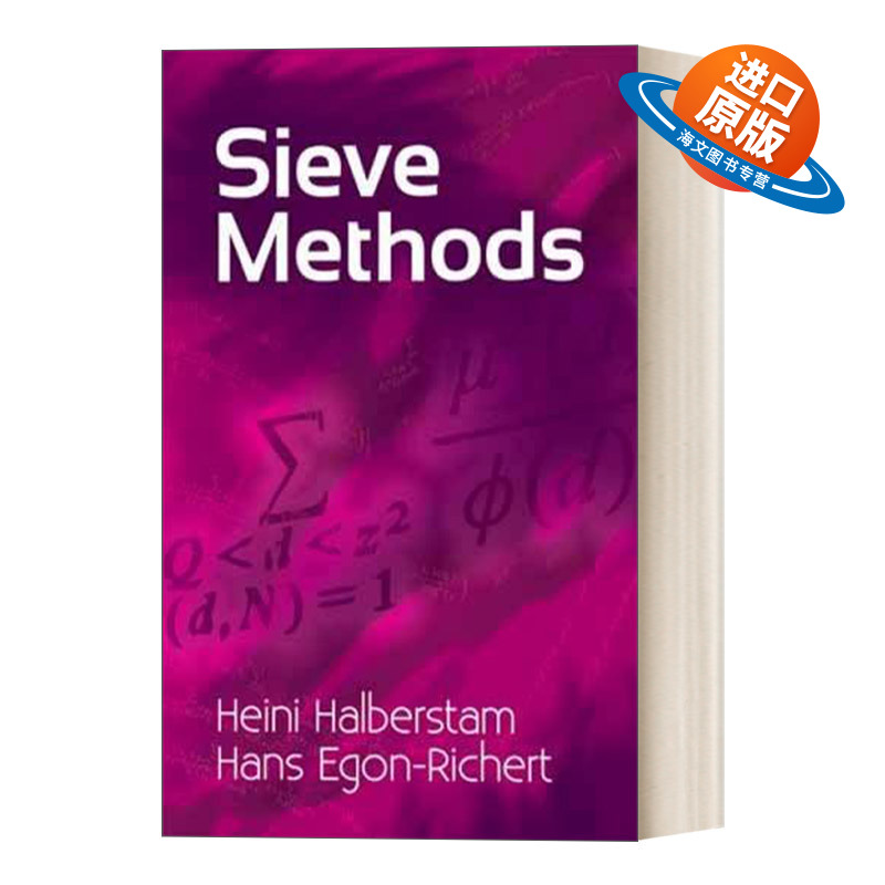 英文原版 Sieve Methods  筛分方法 英文版 进口英语原版书籍