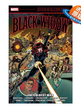 英文原版 Black Widow Epic Collection the Coldest War 黑寡妇 寒冷的战争 漫画收藏版 英文版 进口英语原版书籍