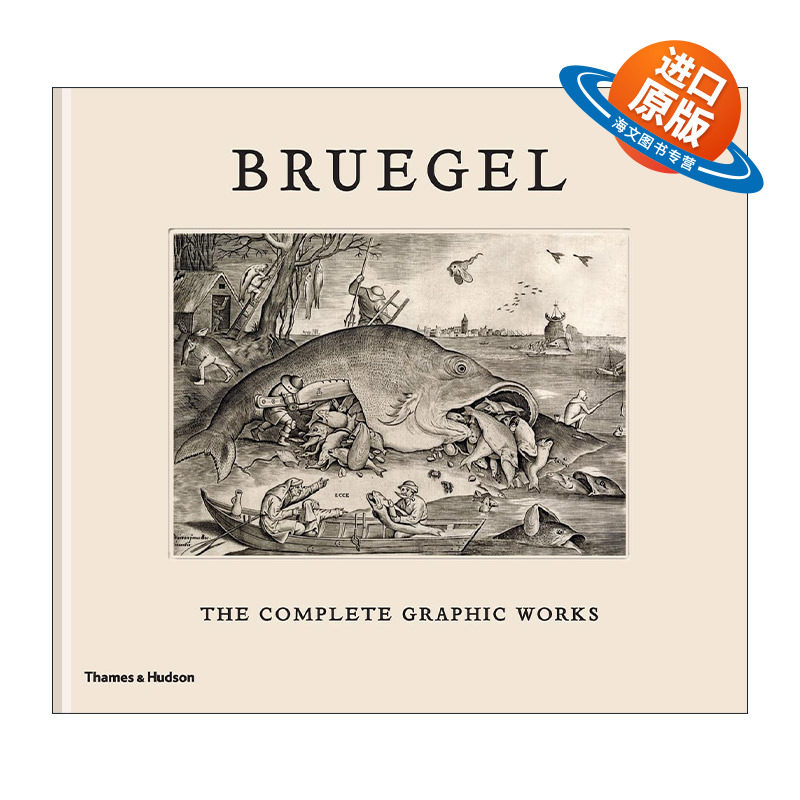 英文原版 Bruegel The Complete Graphic Works 勃鲁盖尔 完全绘画作品 文艺复兴艺术家 精装 英文版 进口英语原版书籍