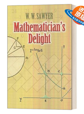 英文原版 Mathematician's Delight 数学家的乐事 数学通俗著作 真正理解指数和对数 英文版 进口英语原版书籍