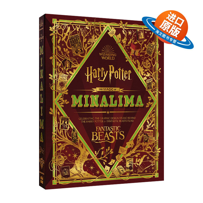 英文原版 The Magic Of MinaLima 哈利波特 神奇动物在哪里 电影系列精装视觉历史 MinaLima工作室 英文版 进口英语原版书籍