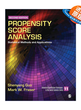英文原版 Propensity Score Analysis 倾向值分析 统计方法与应用 郭申阳 精装 英文版 进口英语原版书籍