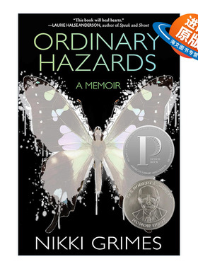 英文原版 Ordinary Hazards 普通危险 青少年传记 诗歌 普林兹奖 Nikki Grimes 精装 英文版 进口英语原版书籍