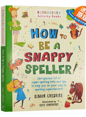 英文原版 How to Be a Snappy Speller 如何快速拼写 9-12岁 儿童亲子家庭教辅 平装 英文原版 9-12岁【海文书籍】