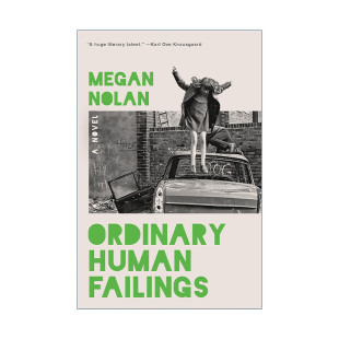 精装 Ordinary 失败 英文原版 Megan 进口英语原版 Failings 英文版 Human 书籍 普通人 Nolan 2024年女性小说奖长名单
