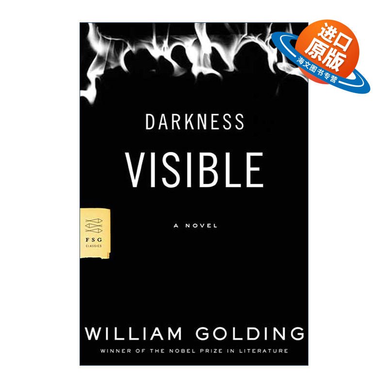 英文原版 Darkness Visible 黑暗昭昭 诺贝尔文学奖得主威廉戈尔丁 英文版 进口英语原版书籍