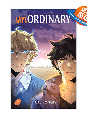 英文原版 Unordinary Book 2 异能者2 WEBTOON热门青少年奇幻网漫 uru-chan 英文版 进口英语原版书籍