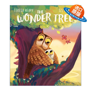 英文版 书籍 Tree 英国插画师Izzy Burton绘本 大树 Wonder 奇妙 进口英语原版 英文原版 Netflix动画首席艺术家 The