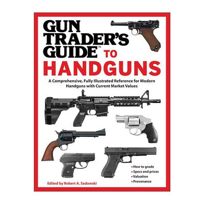 英文原版 Gun Trader's Guide to Handguns 枪支指南之手枪 英文版 进口英语原版书籍