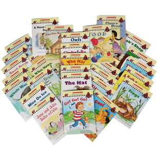 【点读版】Scholastic Phonics美国学乐英语自然拼读分级绘本36册全套 英文原版绘本进口教材 少儿童小学英语自然拼读练习册搭牛津