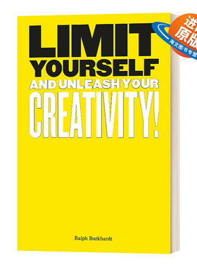 英文原版 Limit Yourself And Unleash Your Creativity设限解放你的创造力 自我提升与创造力经典励志书籍