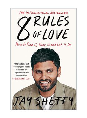英文原版 8 Rules Of Love 爱的8条规则 僧侣作家Jay Shetty新书 英文版 进口英语原版书籍