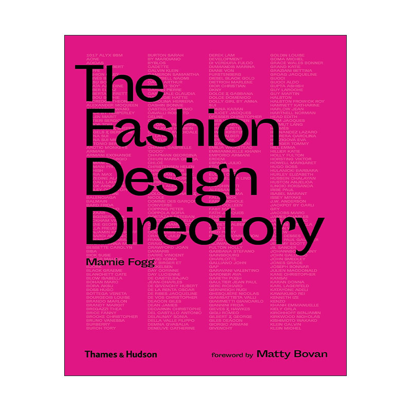 英文原版 The Fashion Design Directory 时装设计词典 英文版 进口英语原版书籍 书籍/杂志/报纸 娱乐时尚类原版书 原图主图