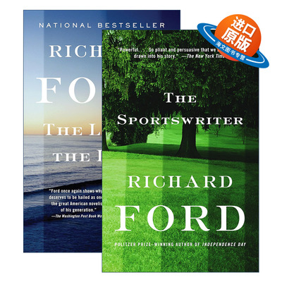 英文原版 Bascombe Trilogy 巴斯科姆三部曲 2册 石泉城作者 普利策奖得主Richard Ford 英文版 进口英语原版书籍