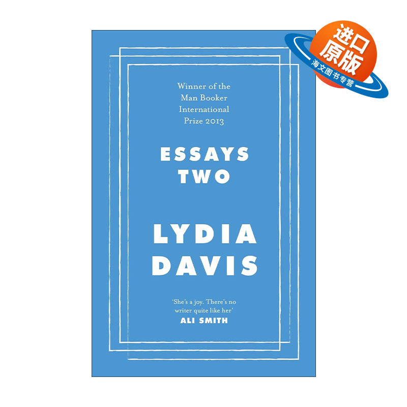 英文原版 Essays 2 莉迪亚·戴维斯文学随笔集2 论外语翻译的艺术 精装 英文版 进口英语原版书籍