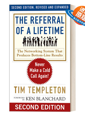 英文原版 The Referral of a Lifetime 终生有效的推销术 第二版 市场营销 Tim Templeton 英文版 进口英语原版书籍