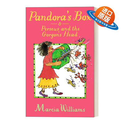 英文原版 Pandora's Box and Perseus and the Gorgon's Head 潘多拉盒子 黑白章节书 插图版 Marcia Williams 英文版 进口英语书