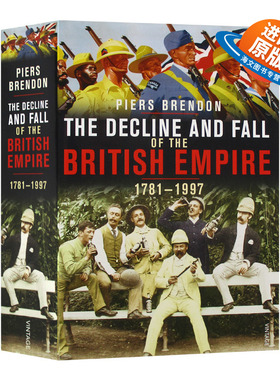 英文原版 The Decline And Fall Of The British Empire 大英帝国衰亡史 Piers Brendon 历史 英文版 进口英语原版书籍