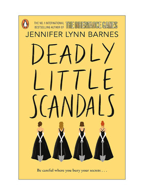 英文原版 Deadly Little Scandals 致命小丑闻 社交少女两部曲 Jennifer Lynn Barnes青少年悬疑小说 英文版 进口英语原版书籍